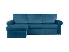 Угловой диван-кровать Murom, синий
