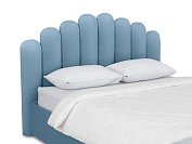 Фото №4 Кровать Queen Sharlotta 1600 Lux, голубой
