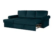 Фото №4 Угловой диван-кровать Murom, темно-синий