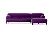 Фото №1 Угловой диван Portofino, фиолетовый