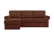 Фото №1 Угловой диван-кровать Murom, коричневый