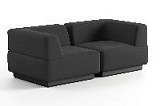 Сиб МОД3. модульный диван Экокожа Блэк