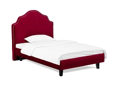 Кровать Princess II L, бордовый