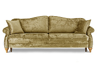Фото Бьюти Премиум диван-кровать велюр Мадейра Голден 1