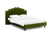 Фото №1 Кровать Queen II Sharlotta L 1600, зеленый