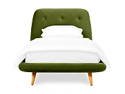 Фото №3 Кровать Loa 900, зеленый