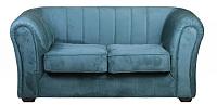 Фото №4 Бруклин Премиум двухместный диван замша Аврора Атлантик