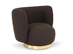 Кресло Lucca вращающееся, коричневый